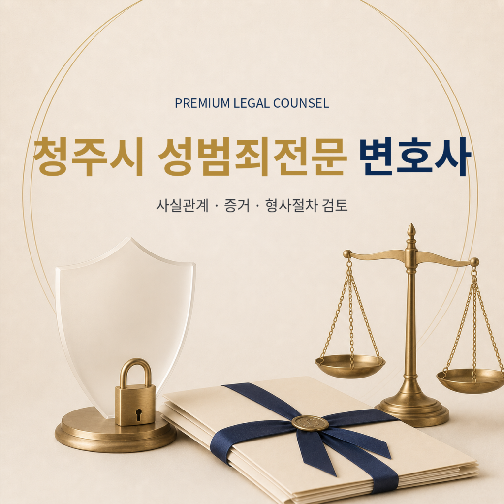 청주시 성범죄전문 변호사