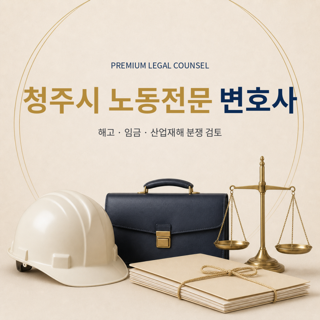 청주시 노동전문 변호사