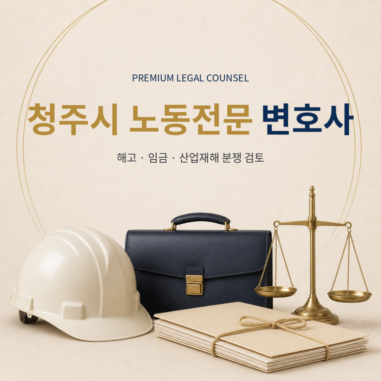 청주시 노동전문 변호사